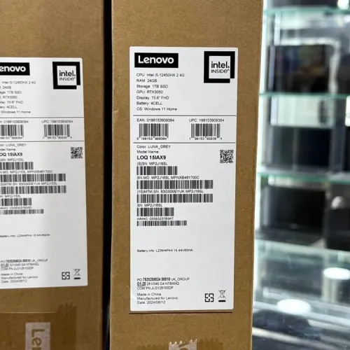 LENOVO LOQ 15 / 12th I5-12450HX / 24Go DDR5 / 1To SSD / NVIDIA RTX 3050 6Go / 15.6 FHD 144hz