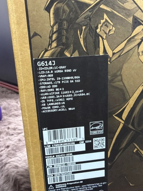 ASUS ROG Strix G16 - I9-13980HX - RTX 4060