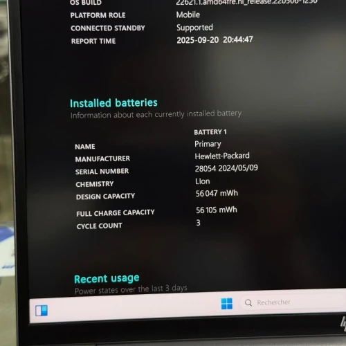 HP ZBOOK FireFly G11 / RYZEN PRO 7 8840Hs/ AMD 780M UP TO 16Go Vram / 32Go DDR5 / 1To SSD / 14 FHD+ 
