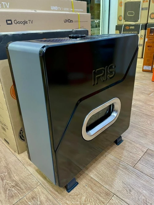 CHAUFFAGE IRIS LAVA NOIR 10KW +DÉTECTEUR