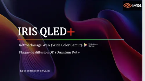 TV IRIS 65 Q7030 QLED+ ANDROID GOOGLE TV 65POUCES UHD 4K