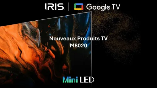 TV IRIS 65 M8020 MINILED ANDROID 14 GOOGLE TV 65POUCES UHD 4K 120Hz MATTE