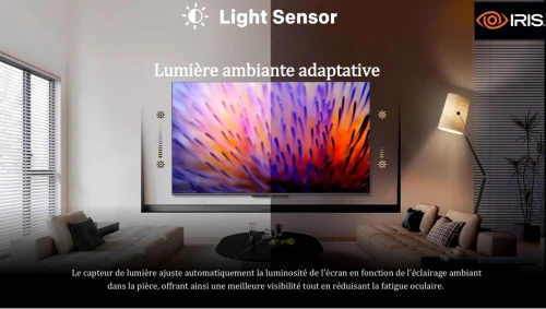 TV IRIS 55 Q7030 QLED+ ANDROID GOOGLE TV 55POUCES UHD 4K