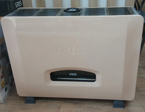 CHAUFFAGE IRIS ICH-14GNB 14KW NOIR/BEIGE + DETECTEUR OFFERT