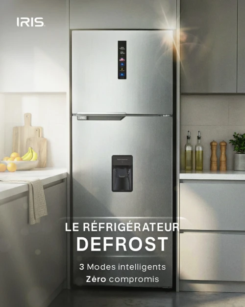 REFRIGERATEUR IRIS IR-DD660 DEFROST (AFFICHEUR DIGITAL)