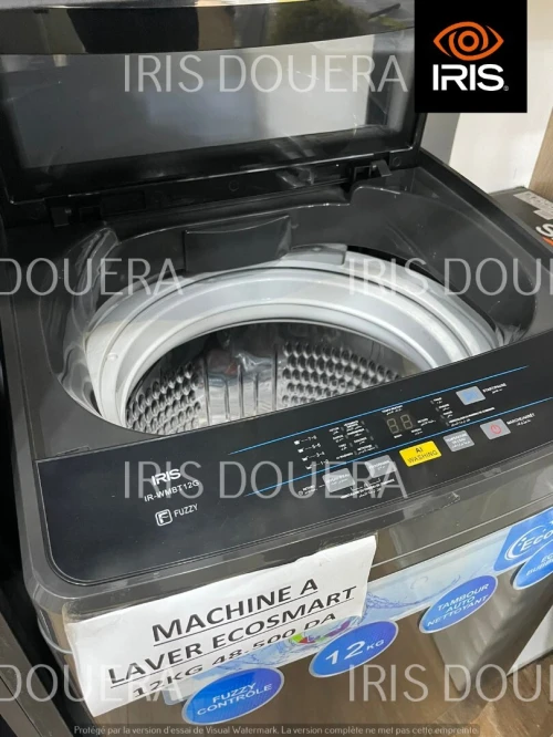 IRIS MACHINE A LAVER TOP AUTOMATIQUE ECOSMART 10.5KG SOFTDOOR (BLANC/GRIS/NOIR)
