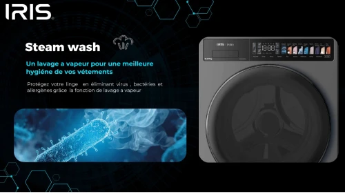MACHINE A LAVER IRIS PURA 10.5KG et PURA SECHANTE 10.5/7KG