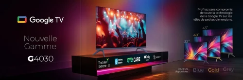 TV IRIS 32 G4030 ANDROID GOOGLE TV 32POUCES HD