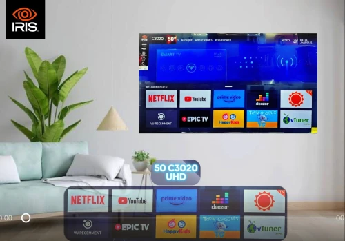 TV IRIS 43 C3020 SMART OS 43POUCES FHD