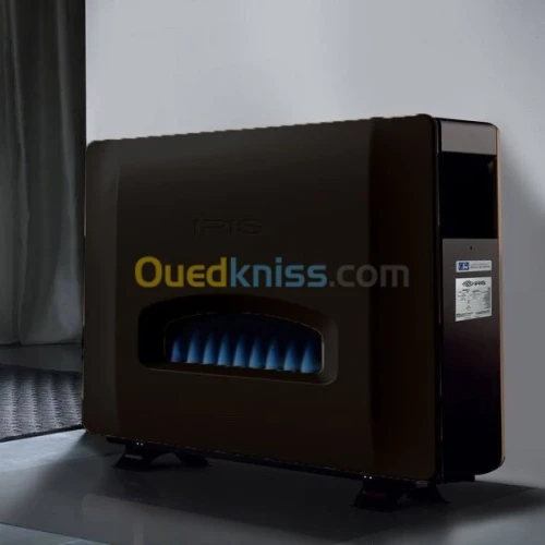 CHAUFFAGE IRIS ICH-14GNB 14KW NOIR/BEIGE + DETECTEUR OFFERT