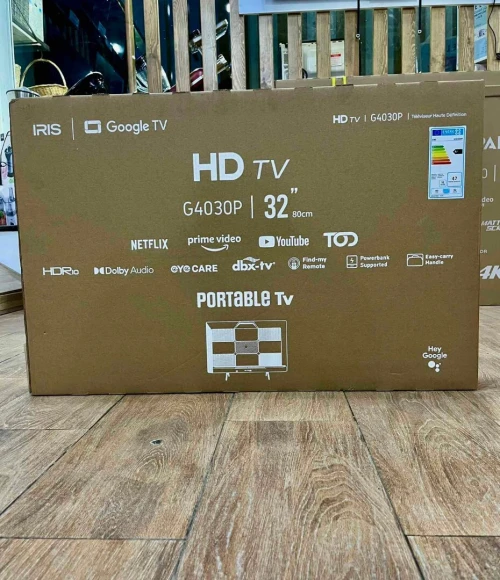 PORTABLE TV IRIS 24" G4030P 24POUCES GOOGLE TV FHD LED (Batterie +3h)