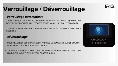 REFRIGERATEUR IRIS IR-DD660 DEFROST (AFFICHEUR DIGITAL)