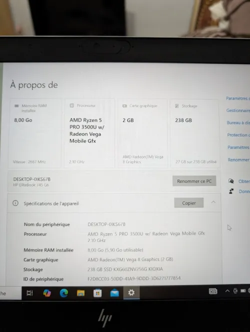 HP Elitebook 745 G6