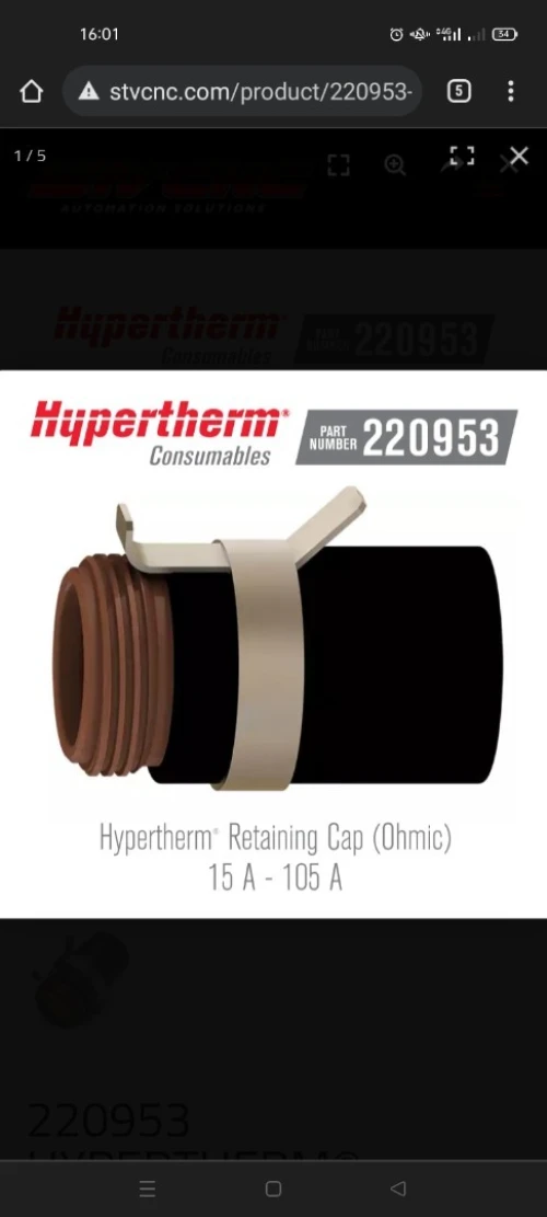 Hypertherm consommables originaux torches Power Max