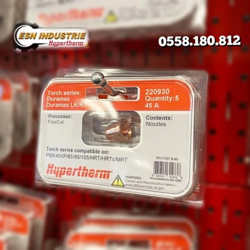 Hypertherm consommables originaux torches Power Max