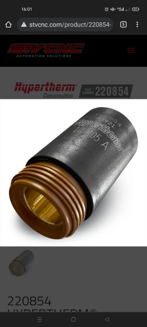 Hypertherm consommables originaux torches Power Max