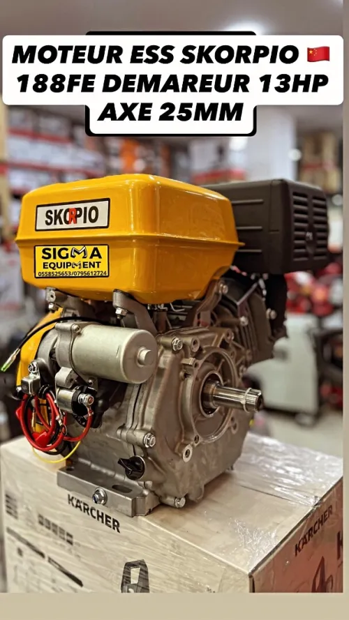 MOTEUR 1 CYLENDER DIESEL / ESS / 192FAM / 190F / 188F / 186FAM / 178FAM / 170FA / 15LD315 / GX390 / 168F / EY20D