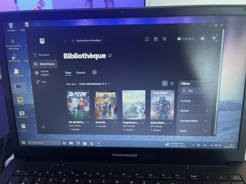 Compte Epic Games (FC 26 + Fortnite fih 8800 Vbucks)