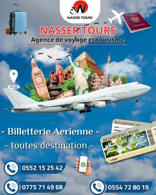 Billiterie toutes déstination