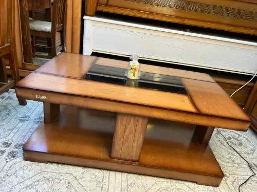 Table basse bois hêtre