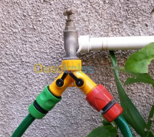 raccord robinet deux sorties 