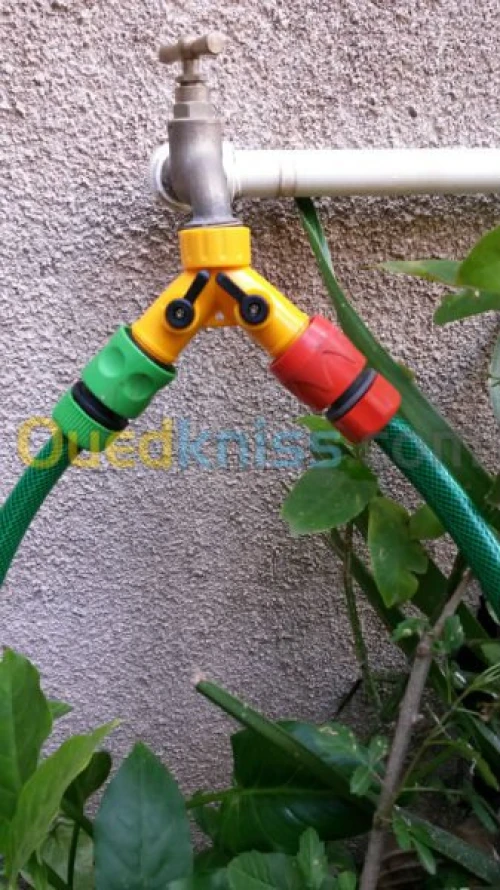 raccord robinet deux sorties 