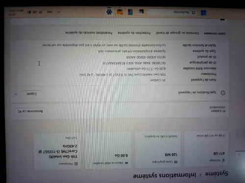 Lenovo X1 Carbon Gen9