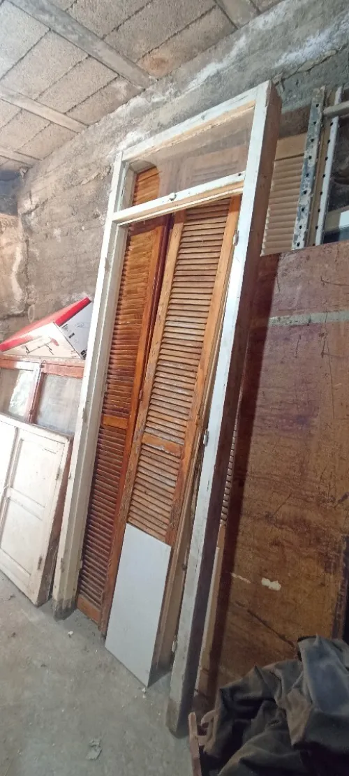 Porte et Fenêtre en bois d'occasion 