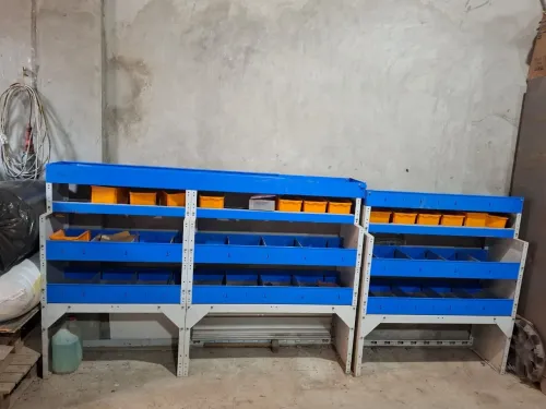 Étagères atelier mobile