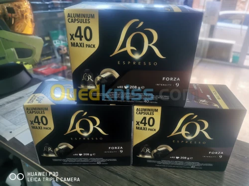 Café Espresso l'or capsules