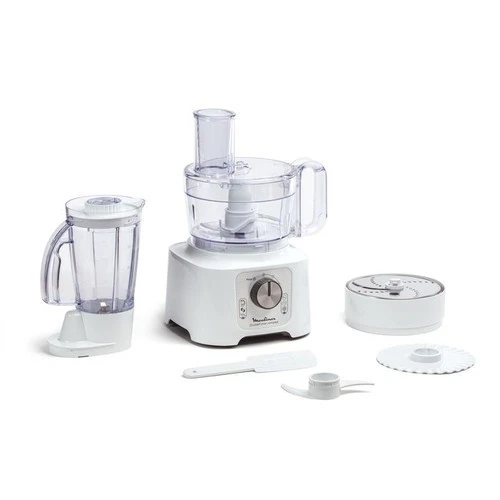Robot multifonction MOULINEX DOUBLE FORCE COMPACT BLANC FP544111