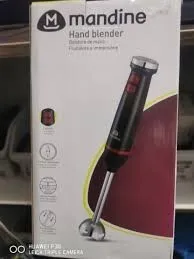BRAS mixeur 600W 2 VITESSES MHB602-21-Noir MANDINE venu despagne