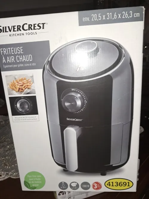 Friteuse a air chaud silvercrest