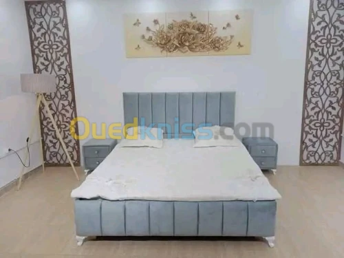 Lit deux places  Design moderne sur commande