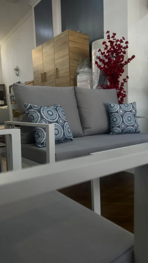 Salon de Jardin EN ALUMINIUM 4 Places