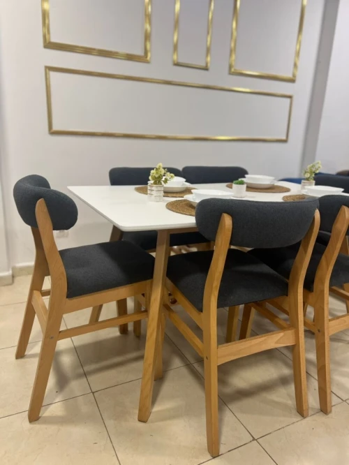 Table de cuisine avec 6 Chaises