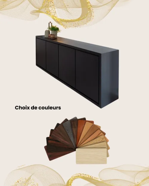 BAHUT EN MDF SUR MESUR