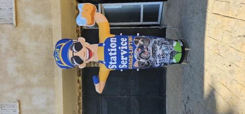 mascotte pub gonflable