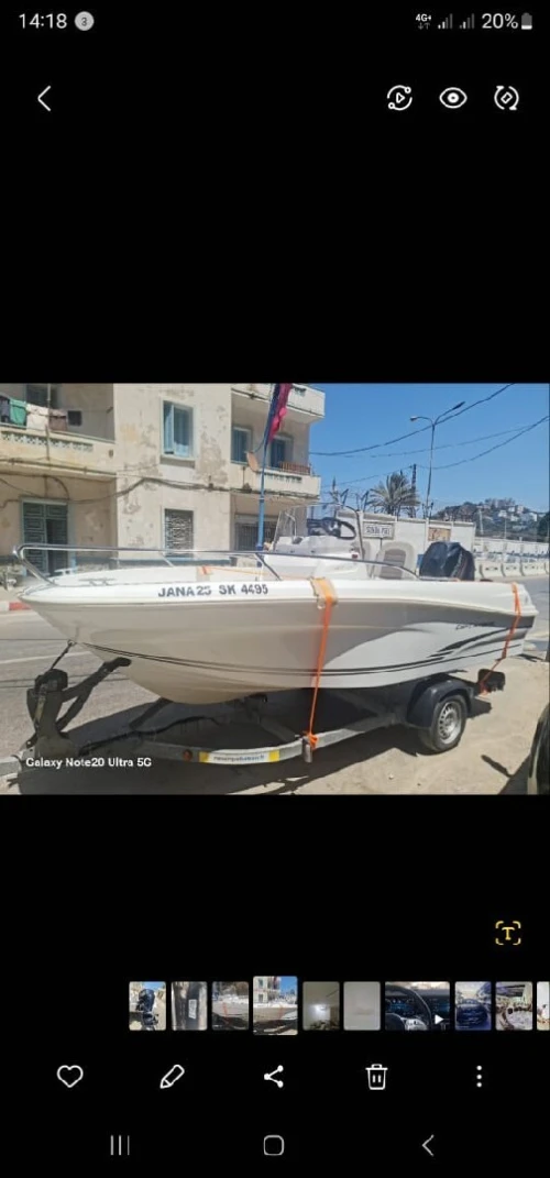 Hors-bord cap camarat française