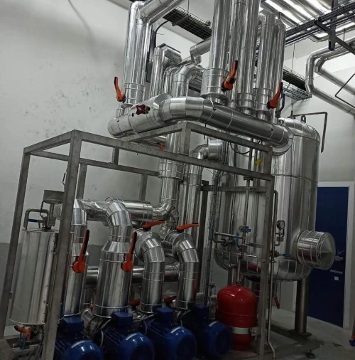 Fabrication de cheminée en calorifuge thermique