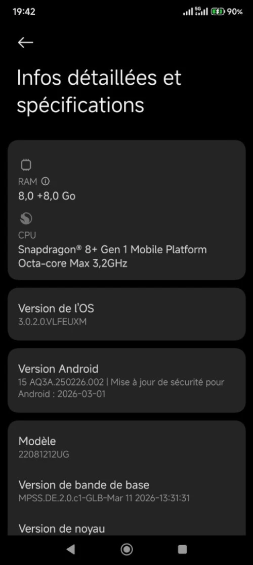Xiaomi MI12Tpro 8/128 5G SD 8+gen1 MI 12T pro
