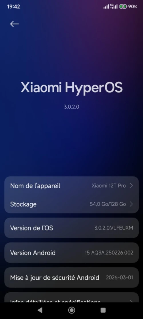Xiaomi MI12Tpro 8/128 5G SD 8+gen1 MI 12T pro