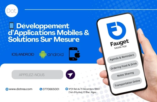 Développement d'Applications Mobiles & Solutions Sur Mesure
