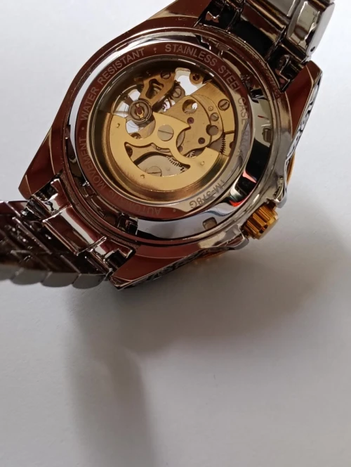 A vendre Montre automatique squelette Acier inoxydable