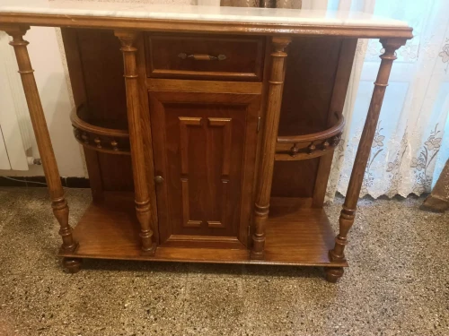 Console en bois hêtre