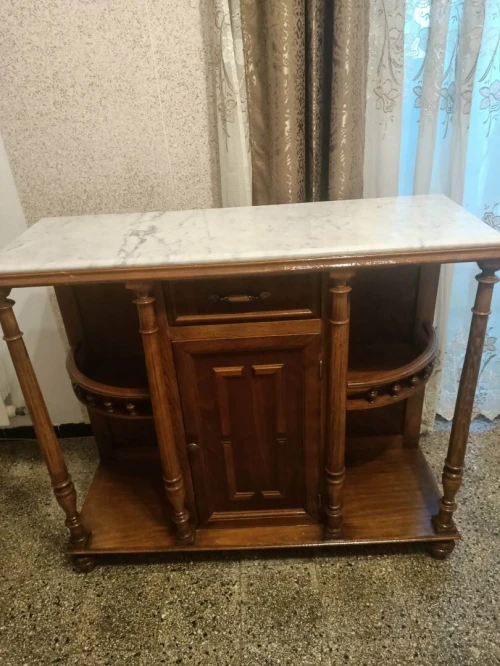 Console en bois hêtre