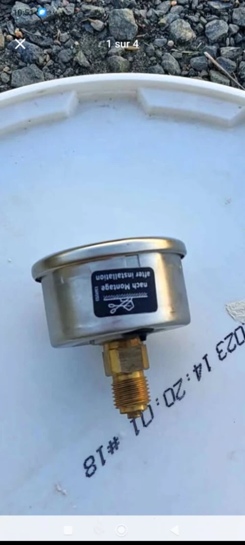 Manomètre professionnel