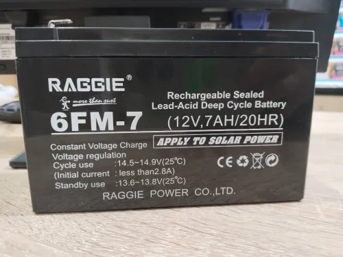  BATTERIE 12V -7AM ---RAGGI  