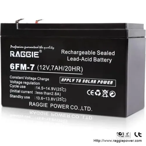  BATTERIE 12V -7AM ---RAGGI  