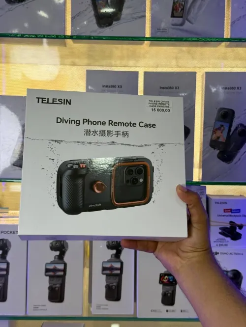 PHONE CASE WATERPROOF TELESIN UNDERWATER DIVING 